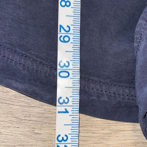 Angie Womens Open Waterfall Front Asymmetric Hem Lyocell Cardigan Jacket Navy XL - Picture 9 of 9